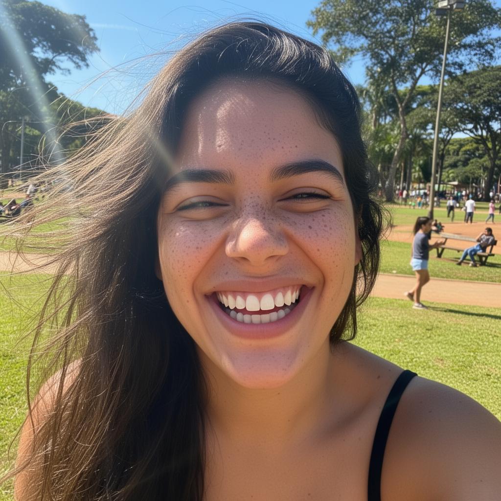 Mãe jovem satisfeita